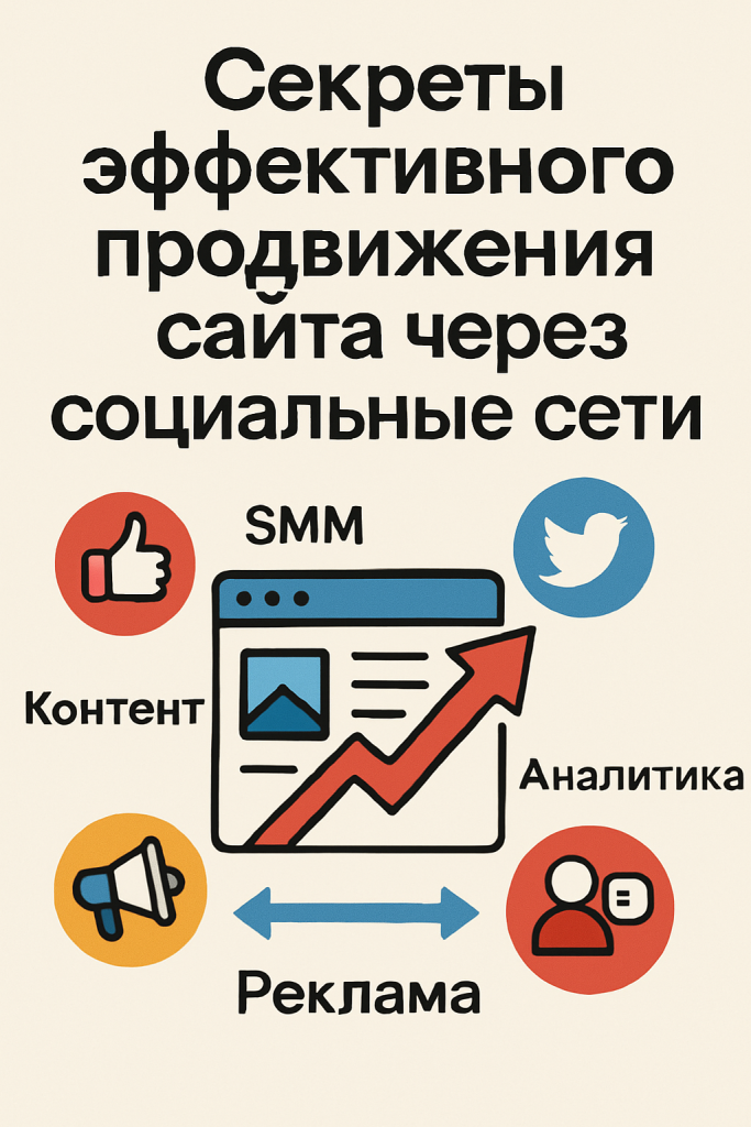 Эффективное продвижения сайта через социальные сети