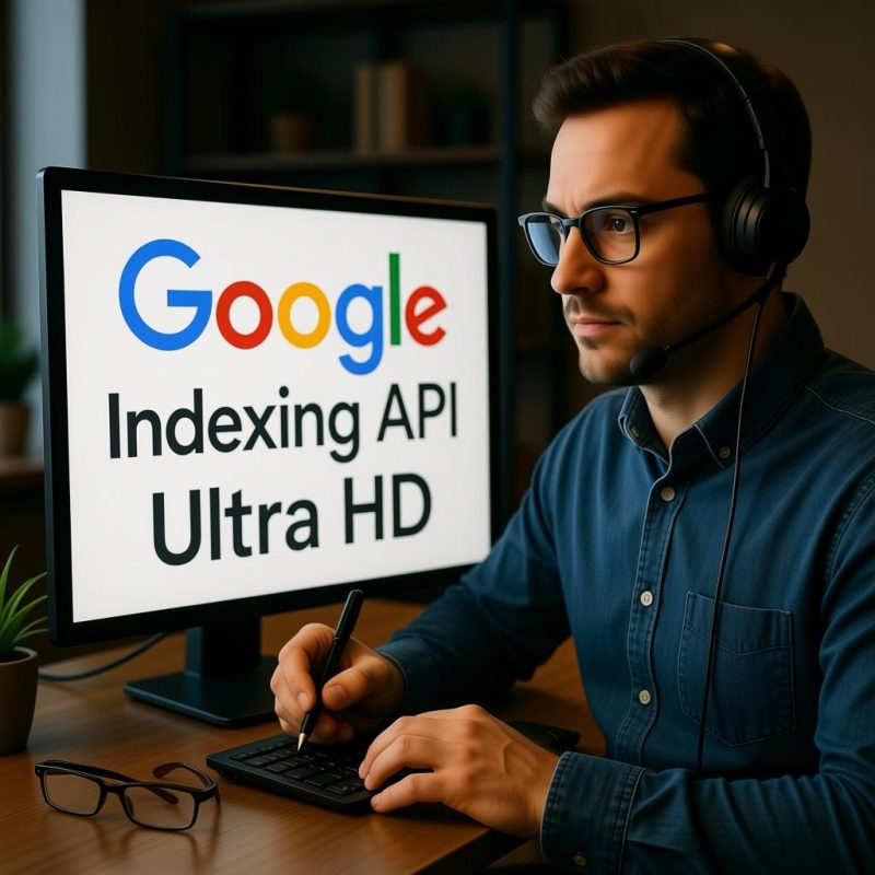 Требования для использования Google Indexing API