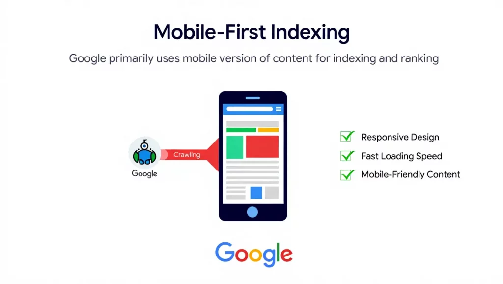 Mobile-First Indexing - индексации сайта для мобильных устройств