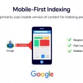 Mobile-First Indexing - индексации сайта для мобильных устройств