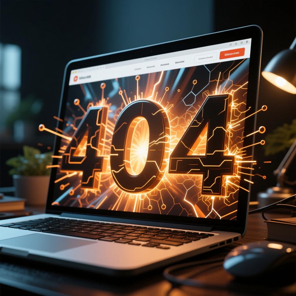 Креативные приёмы для страницы 404